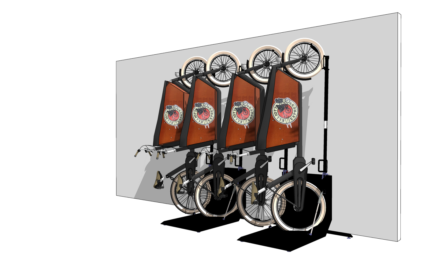 BikeLift-C1 Cargo bike storage rack - 1 bike