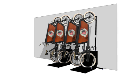 BikeLift-C1 Cargo bike storage rack - 1 bike